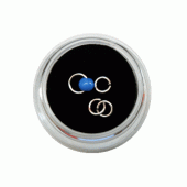 Piercing Pérola Azul